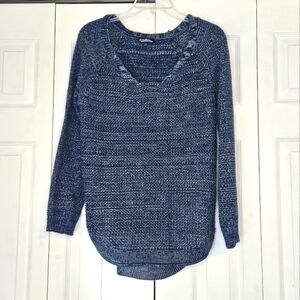 Blue Knit Sweater